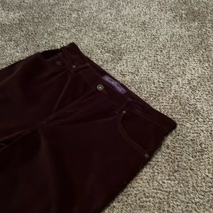 Gloria Vanderbilt Straight Leg Corduroy Pants